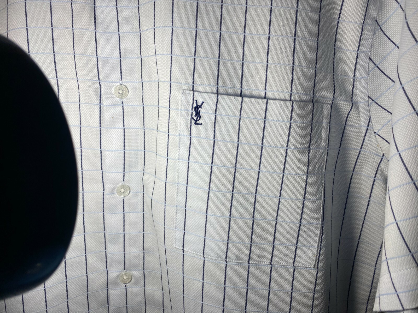 Camicia blu YSL Yves Saint Laurent taglia L