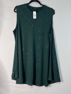 lane bryant green dress Green Sparkle Sparkle Mini Skater Dress main image 0