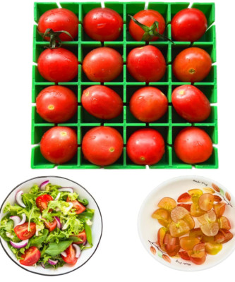 2Pk Grape/Cherry Tomatoes Slicer - Handy, Dishwasher Safe
