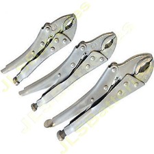 MOLE GRIPS LOCKING GRIP PLIERS 5" (125mm) or 7" (175mm) or 10" (250mm) Welding