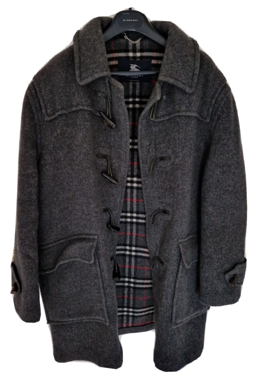 Cappotto giacca uomo LONDON by BURBERRY lana piumino taglia 46 large. Prezzo consigliato £ 1.490.