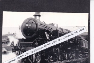 BR EX LMS - CLASS 4   2-6-4T NO. 42117  - VINTAGE IMAGE - # L10424