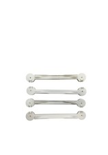 Supporti per scolapiatti in plastica 4 pz- supporti cola piatti-griglie pensili