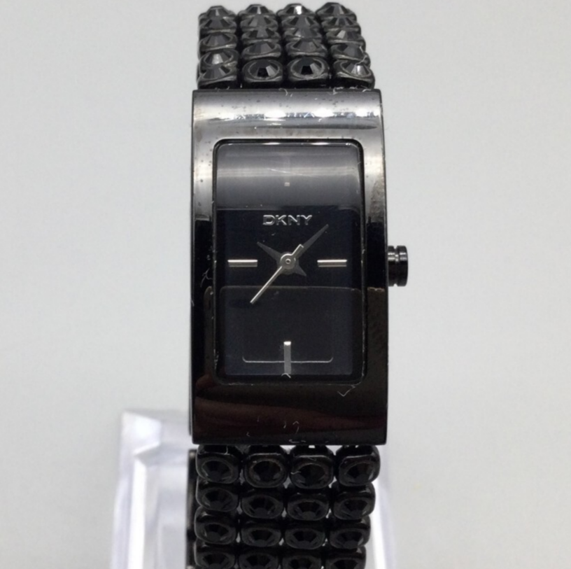 DKNY 4  カシミア混　黒 Amazon.com: DKNY Women's Soho Quartz Stainless Steel Dress