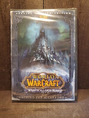BRAND NEW & SEALED - Wrath Of The Lich King DVD WoW Behind The Scenes