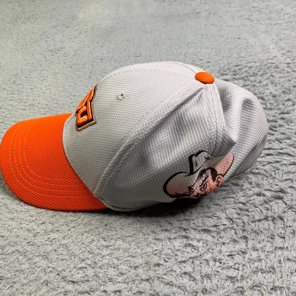 OSU Oklahoma State Cowboys Gorra Juvenil Ajustada 6 1/2 a 6 7/8 Gris Foto 4 de 4