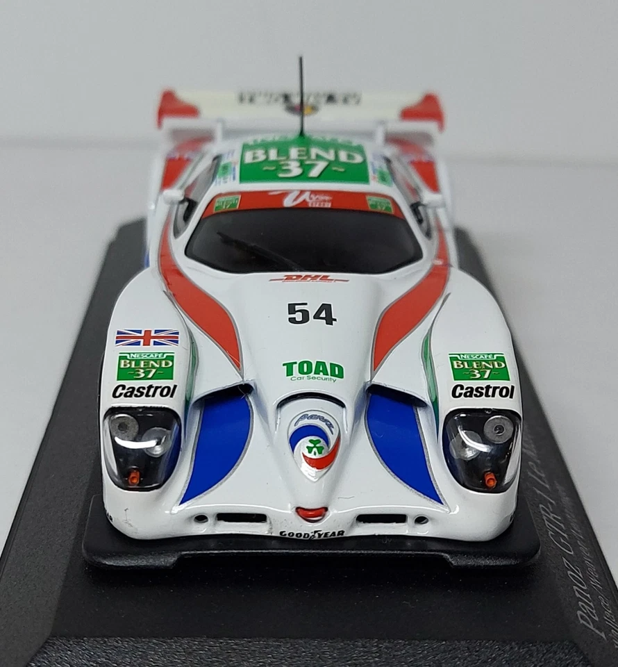 Panoz GTR-1 (1/43) Le Mans 24 Horas 1997, + Caja, caballete y caja Foto 3 de 4