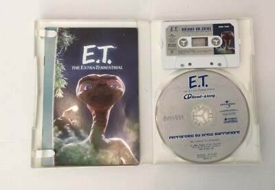 E.T. Read-Along (CD/Cassette, 2002) Enhanced - Drew Barrymore OOP RARE