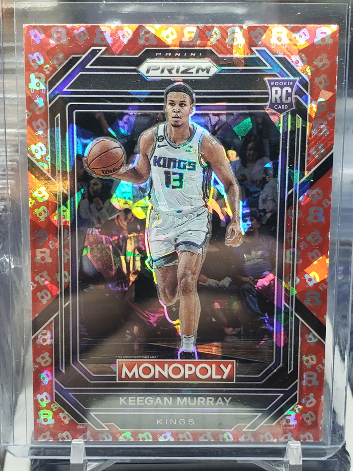 KEEGAN MURRAY SP 2022-23 Monopoly Prizm Free Parking Prizm Rookie RC #78