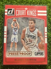 2016-17 Panini Donruss - Court Kings Press Proof Orange #14 Blake Griffin /125