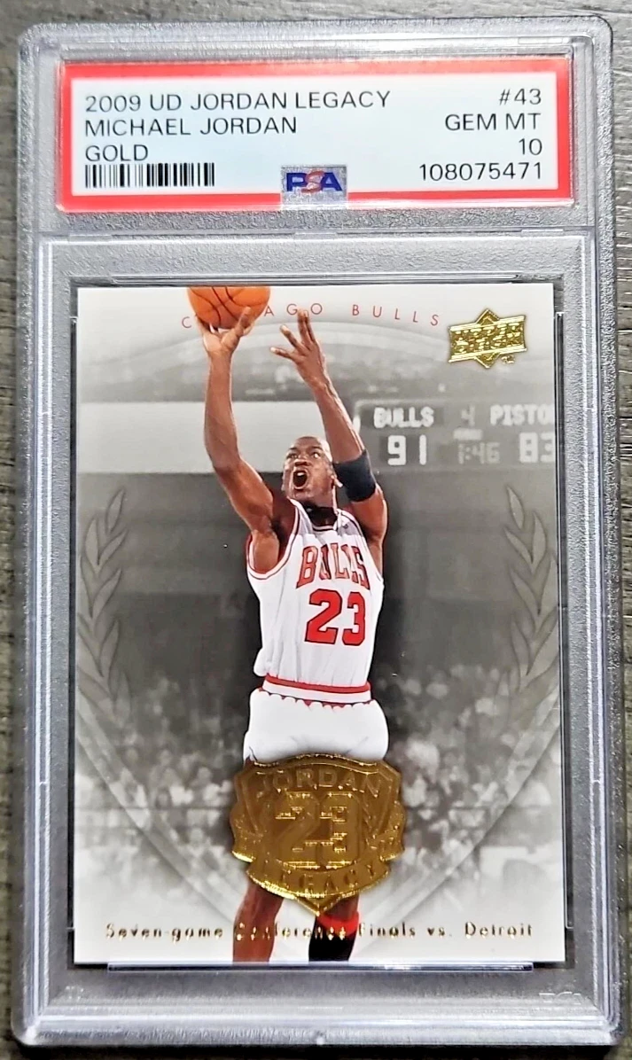 Michael Jordan Washington Wizards Basketball Grade 10 Sports