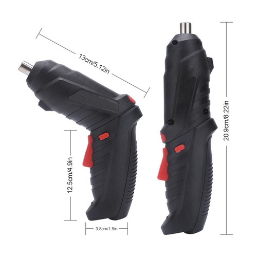 Cordless Screwdriver Rechargeable Electric Screw Driver Portable Power Tool - Picture 12 of 12