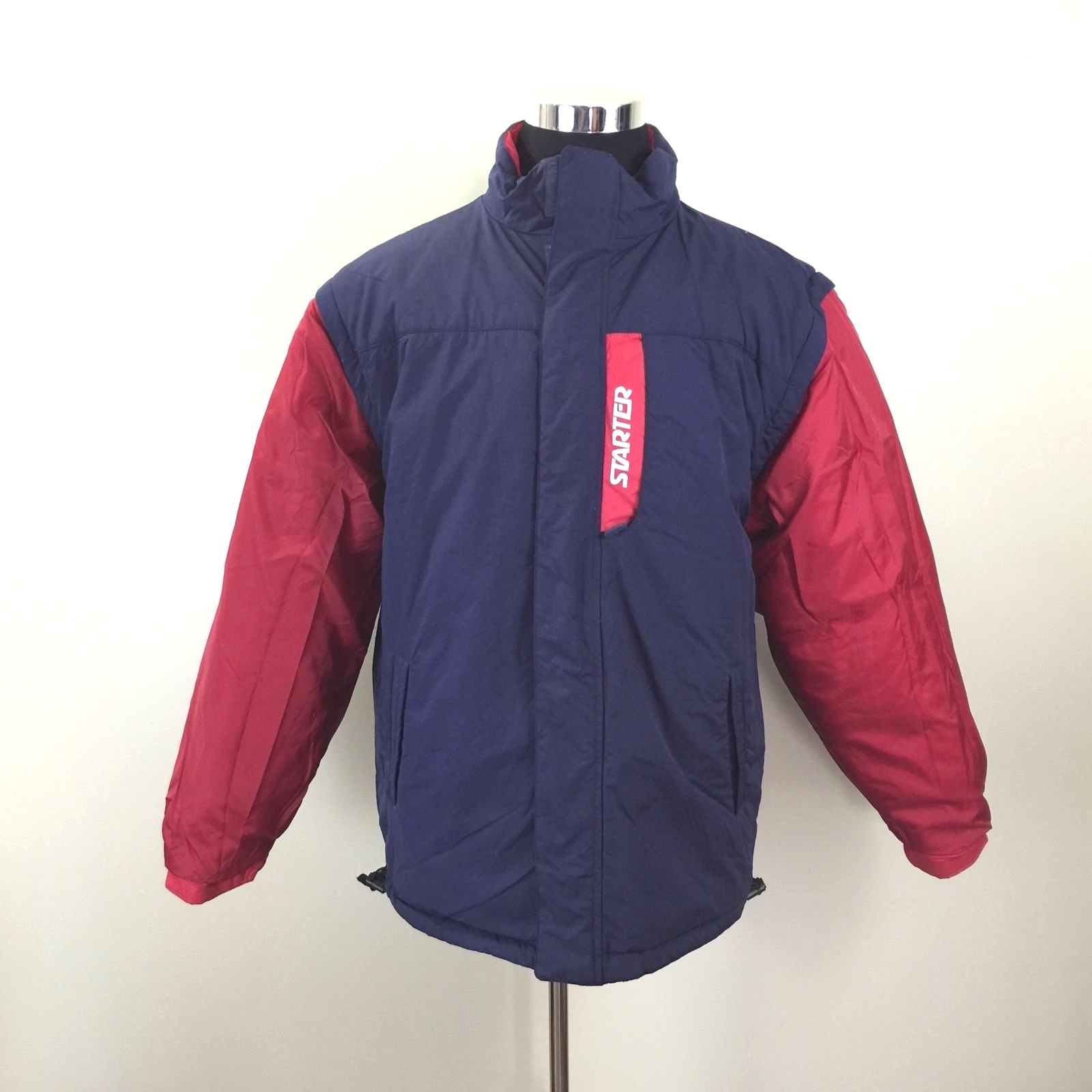 STARTER Reversible Down Filled Coat Removable Sle… - image 1