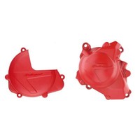 Polisport Kupplungs/ZüNdungsdeckelschutz Honda CRF 450 17-20, Rot