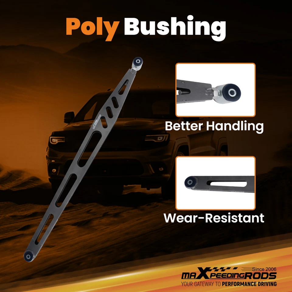 Barras de tracción traseras de elevación de 5-7" + soportes de montaje para Ford F-150 F150 2015-2020 Foto 3 de 4