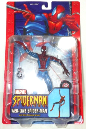 Toy biz Marvel Web-Line Spider-Man Climbing Action Figure from Japan Rare New - Picture 1 of 24