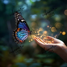 Majestic Butterfly Digital Image Picture Photo Wallpaper Background Desktop Art
