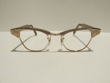 Imperial Rare Vintage 1/10th 12K GF Dark Gold Cat Eye Eyeglasses