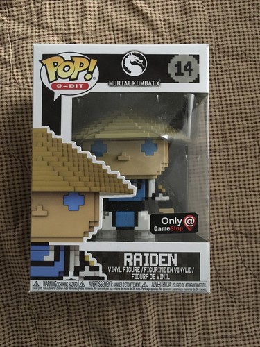 Funko Pop! 8-Bit Mortal Kombat X Raiden 