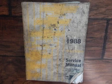 Spectrum 1988 Chevy Shop Service Manual includes Turbo, Missing Back Cover
