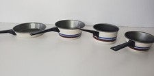 Set of 4 Pot and Pan Vintage ChiltonCook Serve Play Mix Kitchen Dishes