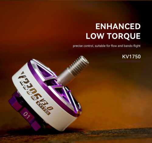 T-Motor Velox V2306/V2207 V3 1750KV 1950KV 2050KV 6S / 2550KV 4S Brushless Motor - Bild 3 von 17