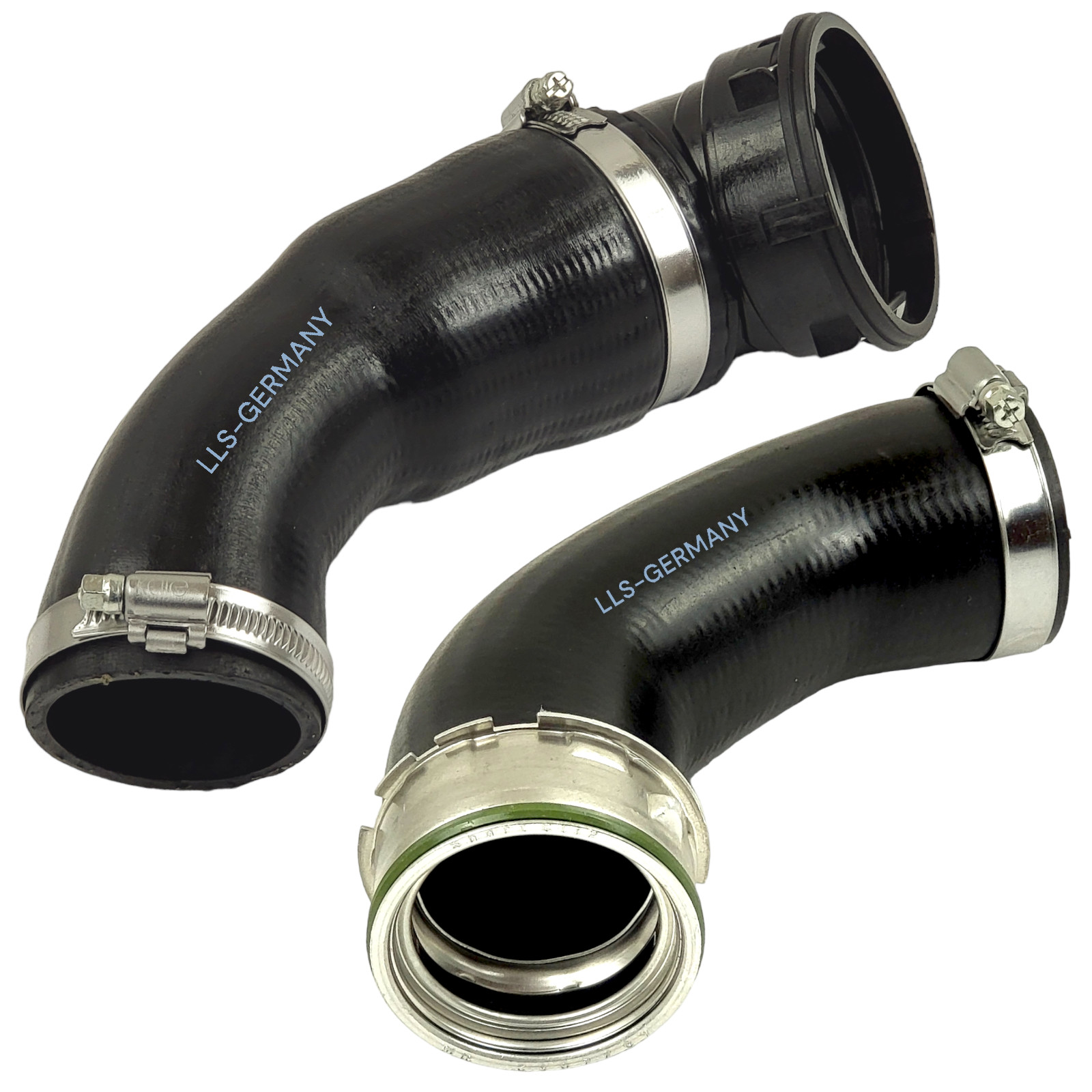 Turbo Hose For BMW E46 330D 330XD 204 HP 11617799398 Intercooler Hose 2X