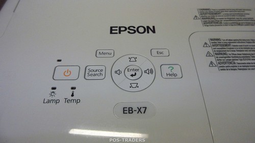 Projecteur projecteur Epson EB-X7 XGA 3LCD 2200 LUMENS VGA - Pas de télécommande - 232 HEURES - Photo 3/5