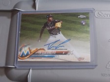 2018 Topps Chrome Tayron Guerrero Rookie Auto Marlins Autograph RC (TT) 