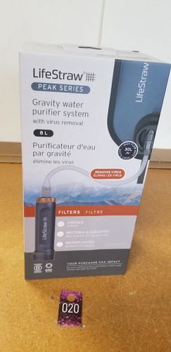 LifeStraw Peak Series Gravity Water Purifier System 8L (#020)