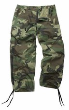 Goretex Trouser Original US Waterproof Army Surplus Military Vintage Camo Pants