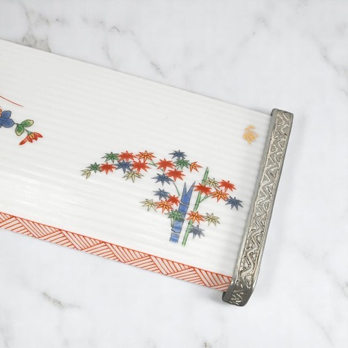 Kaleidoscope Arita Porcelain Ko-Imari Shikunshi Design Dry Type Japan - Picture 3 of 8