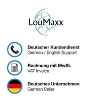 Loumaxx TüRstopper Boden Selbstklebend Holz, 2Er Set - TüRstopper Boden
