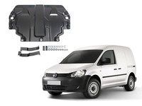 Unterfahrschutz Motor + Getriebeschutz Aus Stahl FüR Volkswagen Caddy Ab 2015