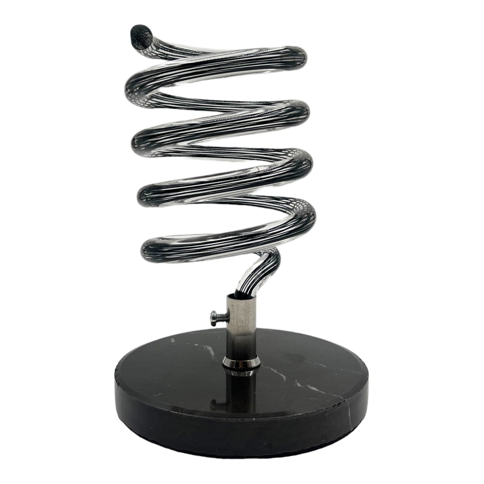 Eson - Hair Dryer Holder Desktop Marble Stand Acrylic Spiral
