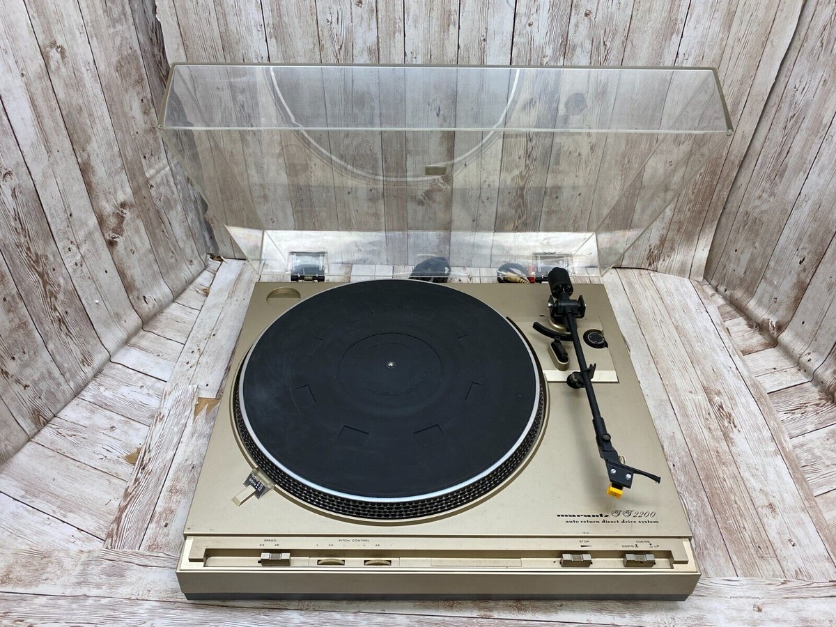 marantz マランツ　ターンテーブル　TT200　中古 Vintage Marantz TT-200 Auto Return Direct Drive Turntable