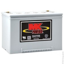 Mk Battery M34 Sealed Gel Battery, Pair