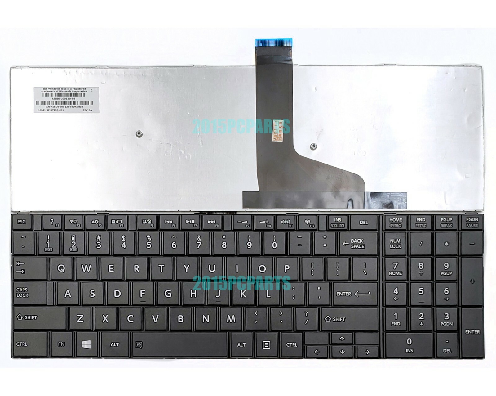 Clavier AZERTY Français Noir Pour Toshiba Satellite L70-A-13P - Réf. CL-524B-C70-AAZN - Neuf Sous Emballage