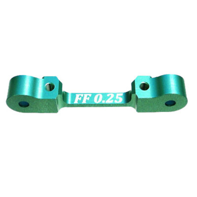 NEW HoBao CNC Suspension Arm Holder FF 0.25° : Hyper H4 Electric