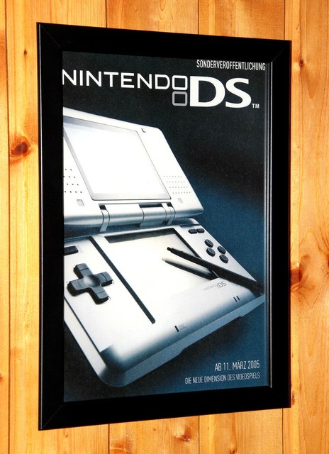 2005 Nintendo DS Rare Ad Advertisement Small Poster / Old ...
