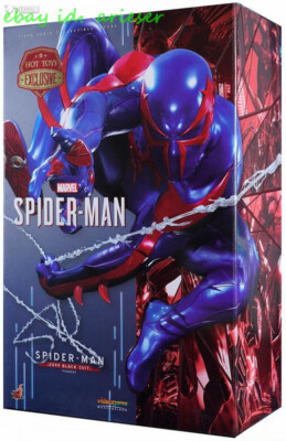 Hot Toys 1/6 Vgm42 Spider-Man Spider-Man 2099 Black Suit Action