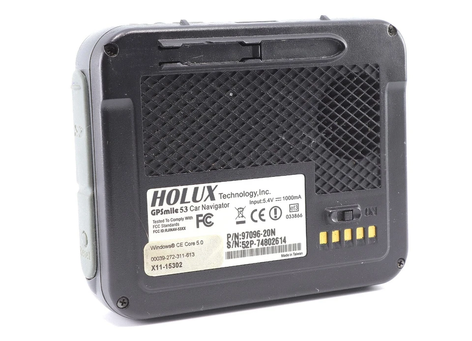 Reproductor multimedia digital navegación coche HOLUX GPSmile 53 Foto 2 de 4