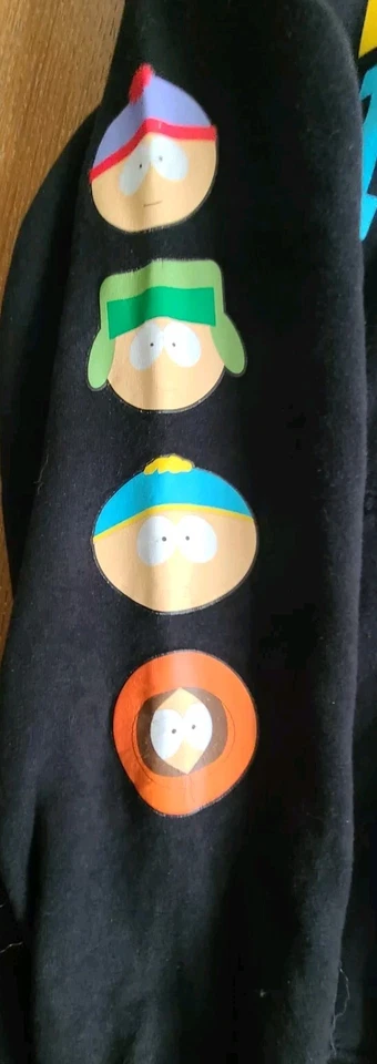 Adidas Sudadera con Capucha South Park Pullover Sudadera Para Hombres Mediana Cartman Stan Kyle Kenny Foto 3 de 4