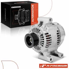 A-Premium Alternator for Jaguar S-Type 2000-2004 120 A 12V CW 6-Groove Pulley