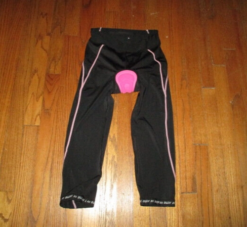 Baleaf schwarz passend gepolstert 3/4 Länge Radsport-Leggings Damen Gr. S neu mit Etikett - Bild 8 von 9