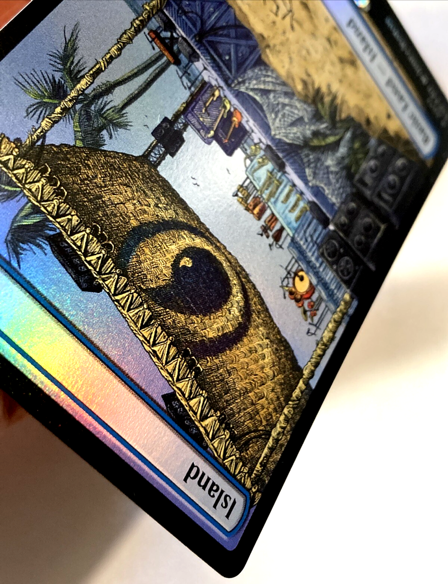 MTG Island (Rainbow Foil) Secret Lair x KEXP 2077 NM | eBay