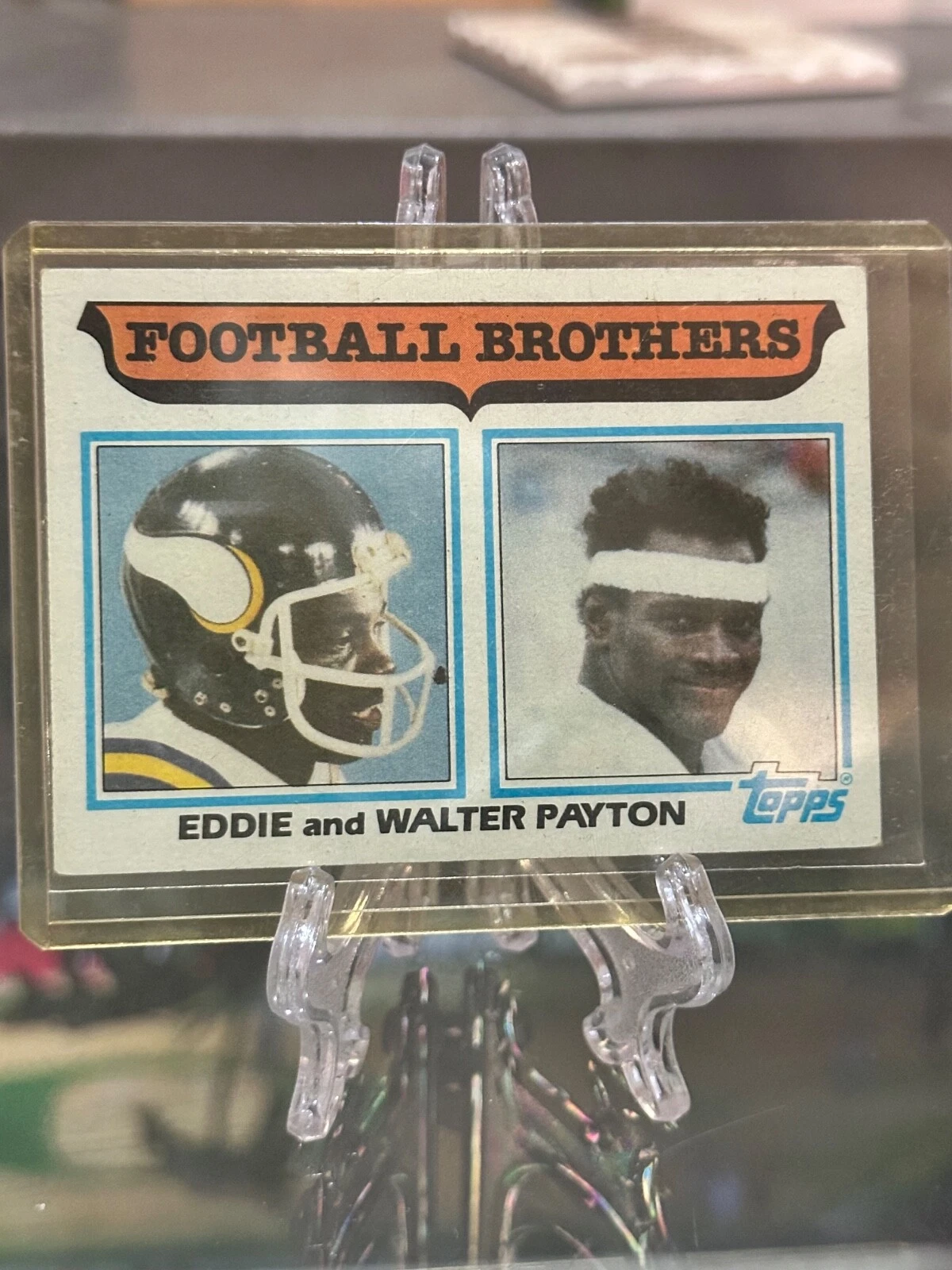 Eddie Payton trading card