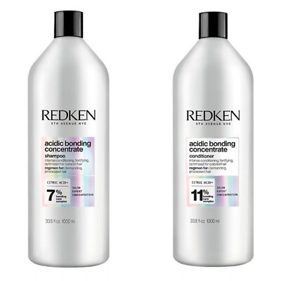 Redken Acidic Bonding Concentrate Shampoo & Conditioner 1000ml