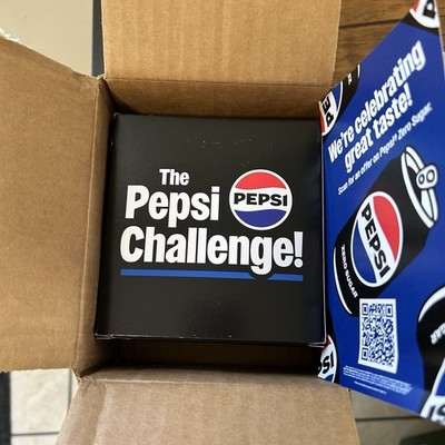 The Pepsi Challenge At-Home Kit Zero Sugar Pepsi and Coke Taste Test Soda Cans