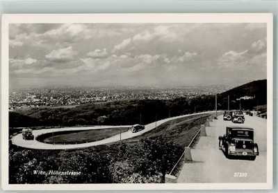 38060794 - Wien Hoehenstrasse Auto Omnibus Hernals